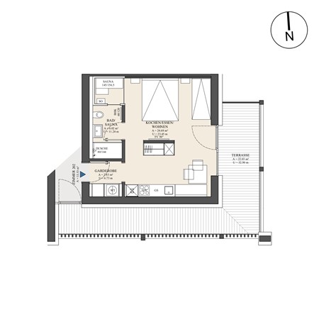 Floorplan - Lindenweg 235, 6314 Niederau